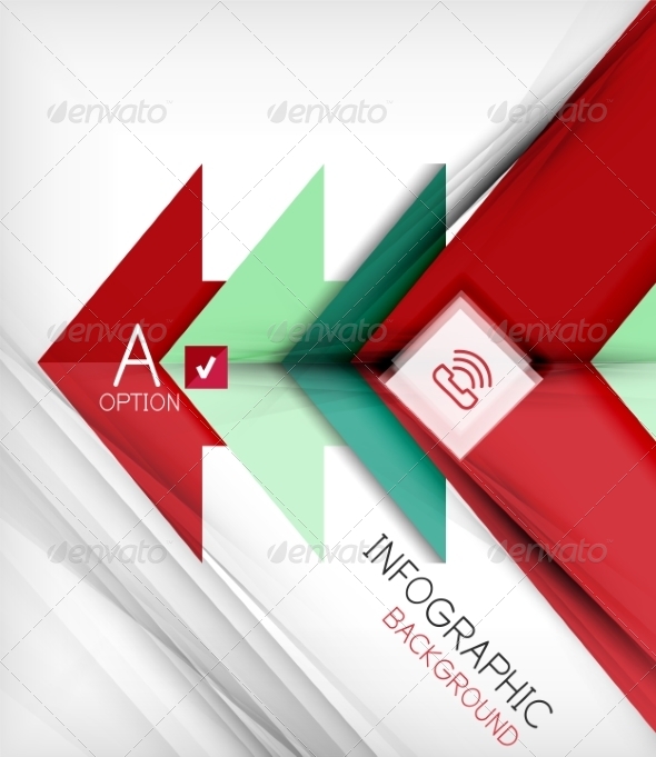 Infographic Abstract Background - Abstract Conceptual