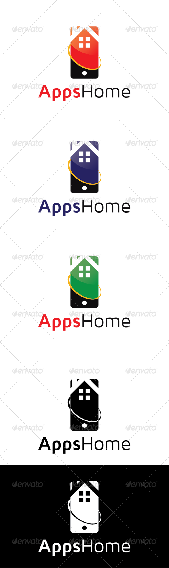 AppsHouse Logo - Logo Templates