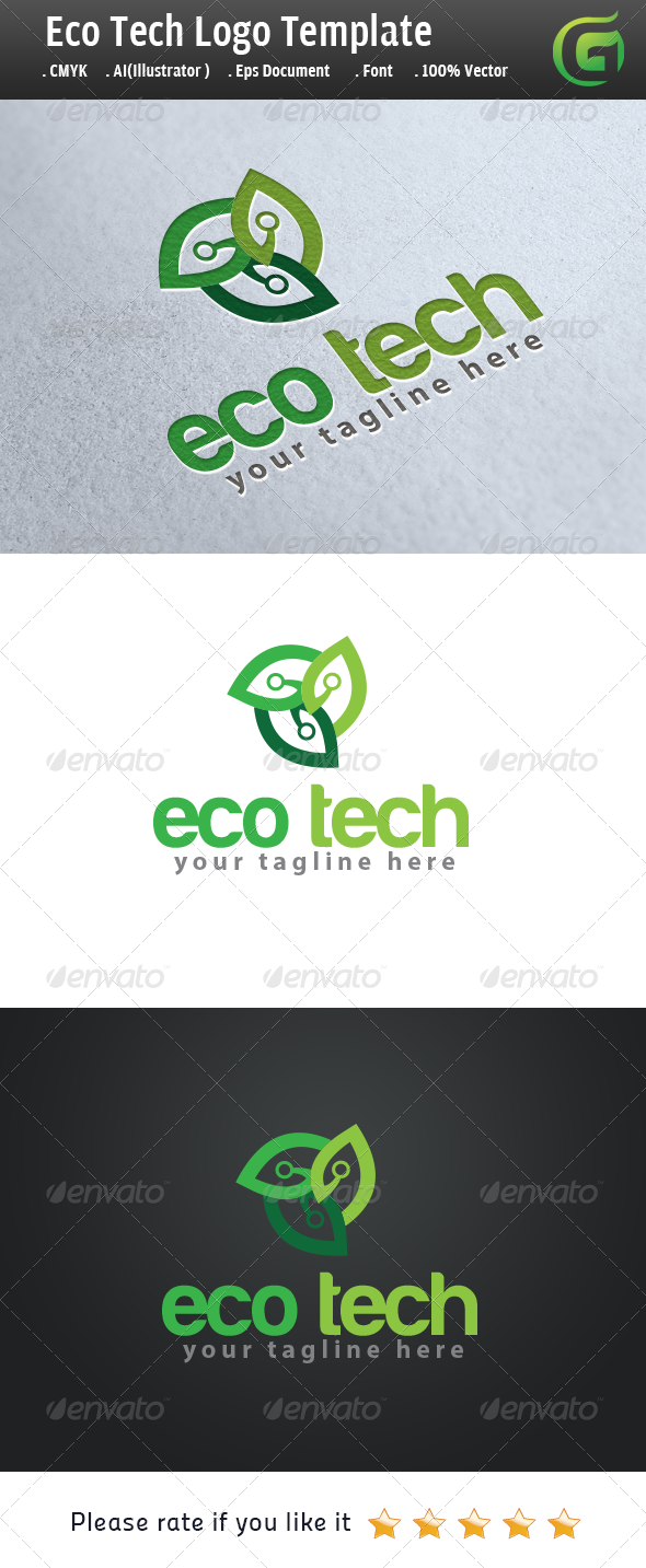 Eco Tech - Nature Logo Templates