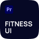 Fitness Tracker UI Widget - VideoHive Item for Sale