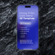 Phone 17 Pro Dark Stone AE Screen Template - VideoHive Item for Sale