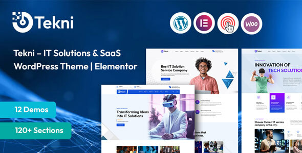 Tekni - IT Solutions & Technology WordPress Theme
