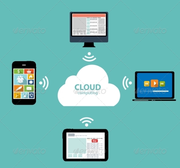 Cloud Computing on Different Electronic Devices - Web Technology