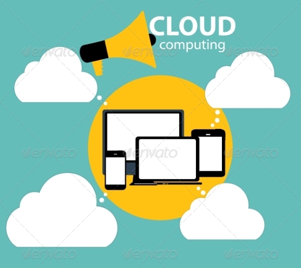 Cloud Computing Concept on Different Electronic - Web Technology