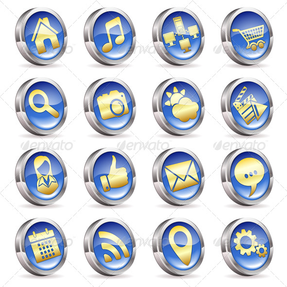 Collect Applications Icons - Web Technology
