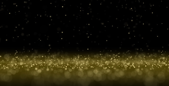 Sparkling Glamour Bokeh Gold - HD Loop