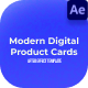 Modern Digital Product Cards After Effect - VideoHive Item for Sale