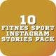 Fitness &amp; Gym Instagram Pack | MOGRT - VideoHive Item for Sale