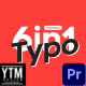 Typo Scene 6 in 1 MOGRT - VideoHive Item for Sale
