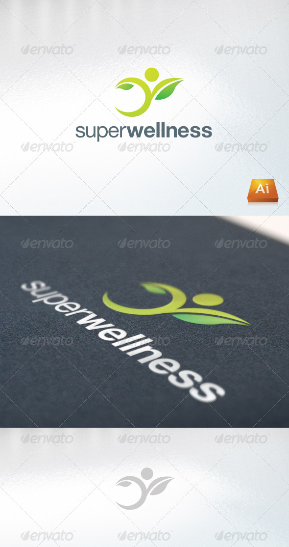 super wellness - Nature Logo Templates