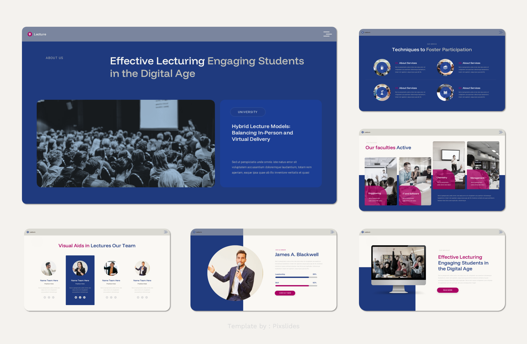 Lecturescape - Lecture College PowerPoint Presentation Template ...