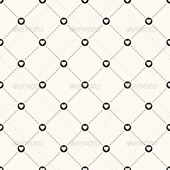 Vector Seamless Retro Pattern - Patterns Decorative