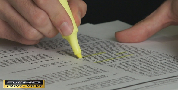 Highlighting A Text | Full HD alt