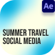 Summer Travel Vacation Social Media After Effect - VideoHive Item for Sale
