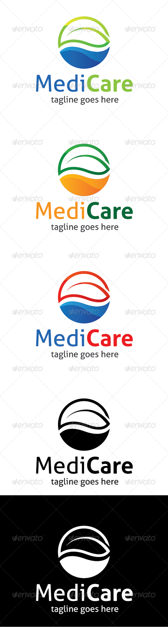 MediCare Logo - Nature Logo Templates