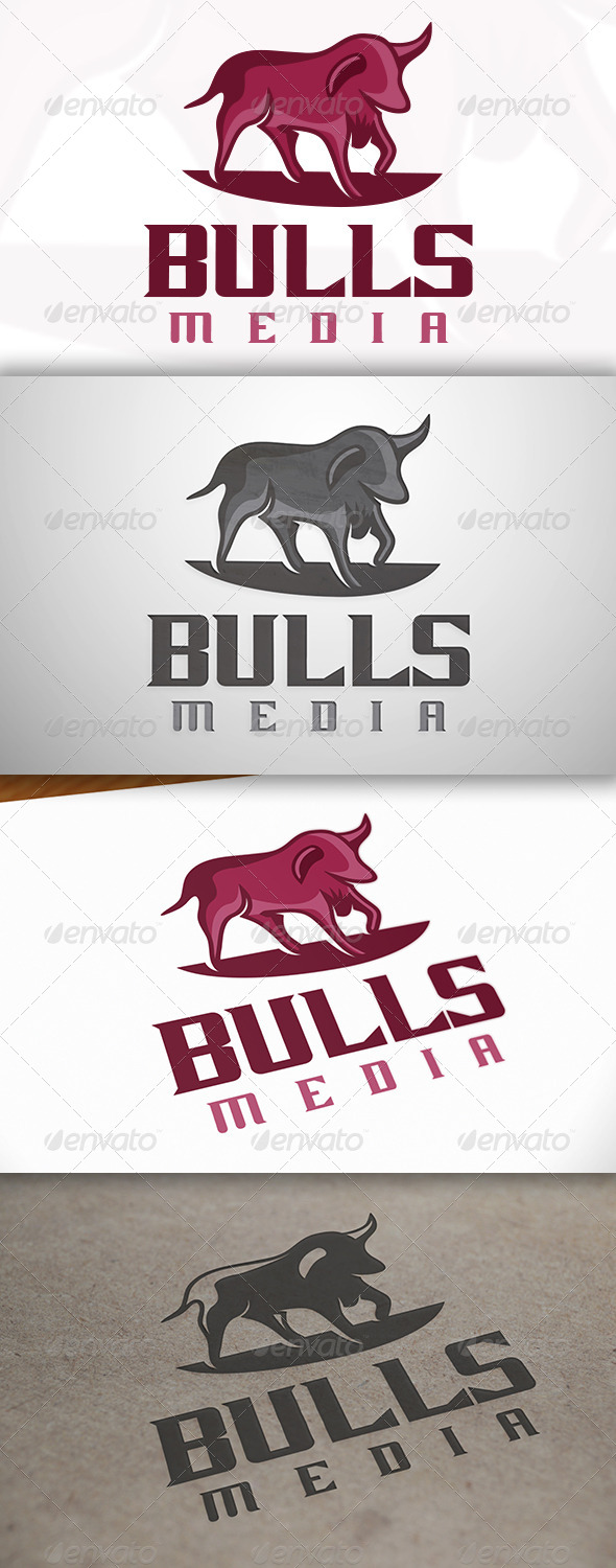 Bull Logo - Animals Logo Templates
