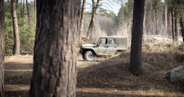 Off Road Car Niva Uaz