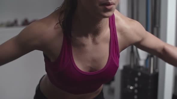 Lifting Up Dumbbells alt