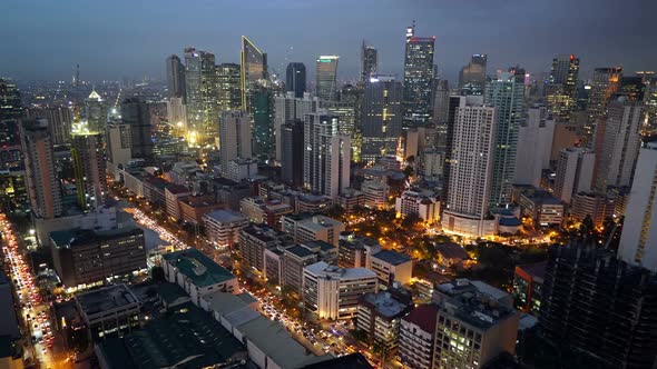 Manila, Philippines. Makati Business District