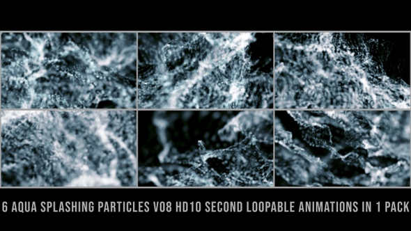 Aqua Splashing Particles V08 alt
