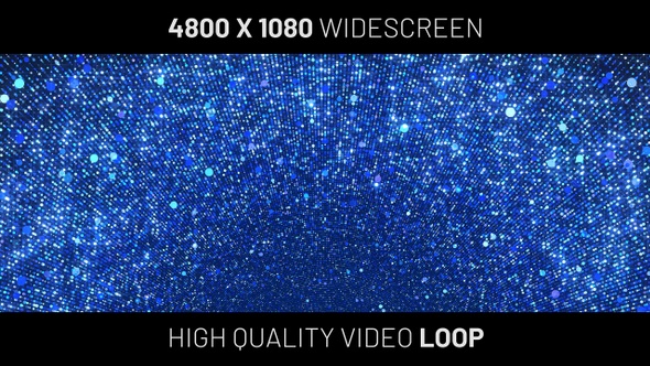 Blue Particles Widescreen Background