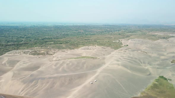 Sand in the mexican state of Veracruz alt