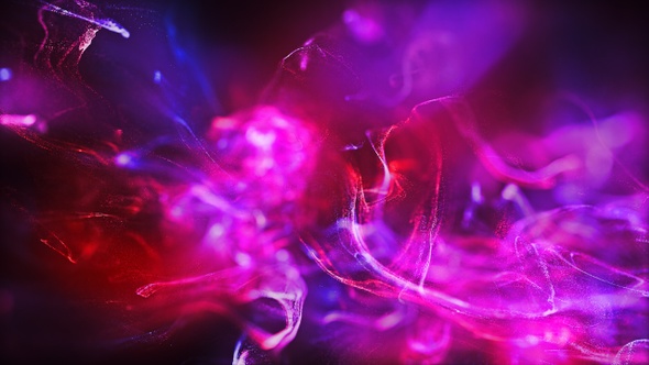 Colorful Particles Background Loop