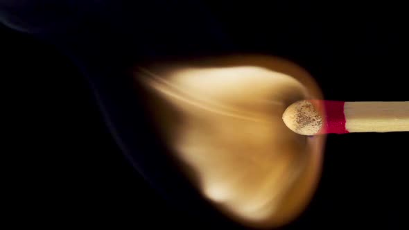 Slow Motion Match Igniting alt