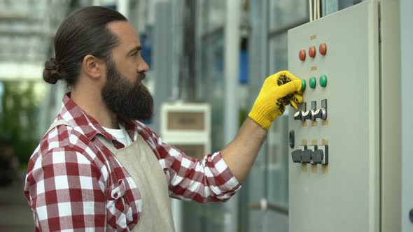 Worker Starting Climate Control and Irrigation System, Greenhouse Technologies