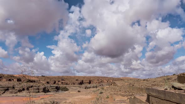 Clouds Sky over Desert Nature alt