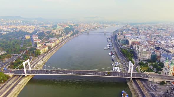 Aerial Footage Budapest, Hungary. alt