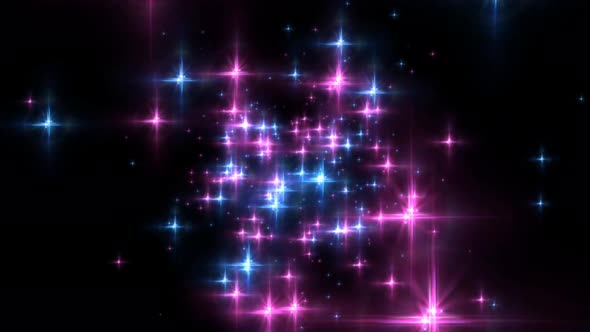 Sparkling Stars Motion Loop Background