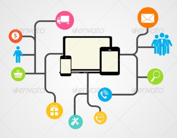 Cloud Computing Concept on Different Electronic De - Web Technology