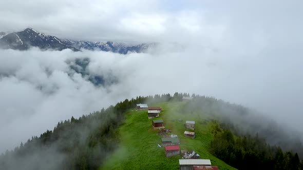 Pokut Plateau Rize Camlihemsin,Pokut plateau in the Black Sea and Turkey. Rize, Turkey. 14 alt