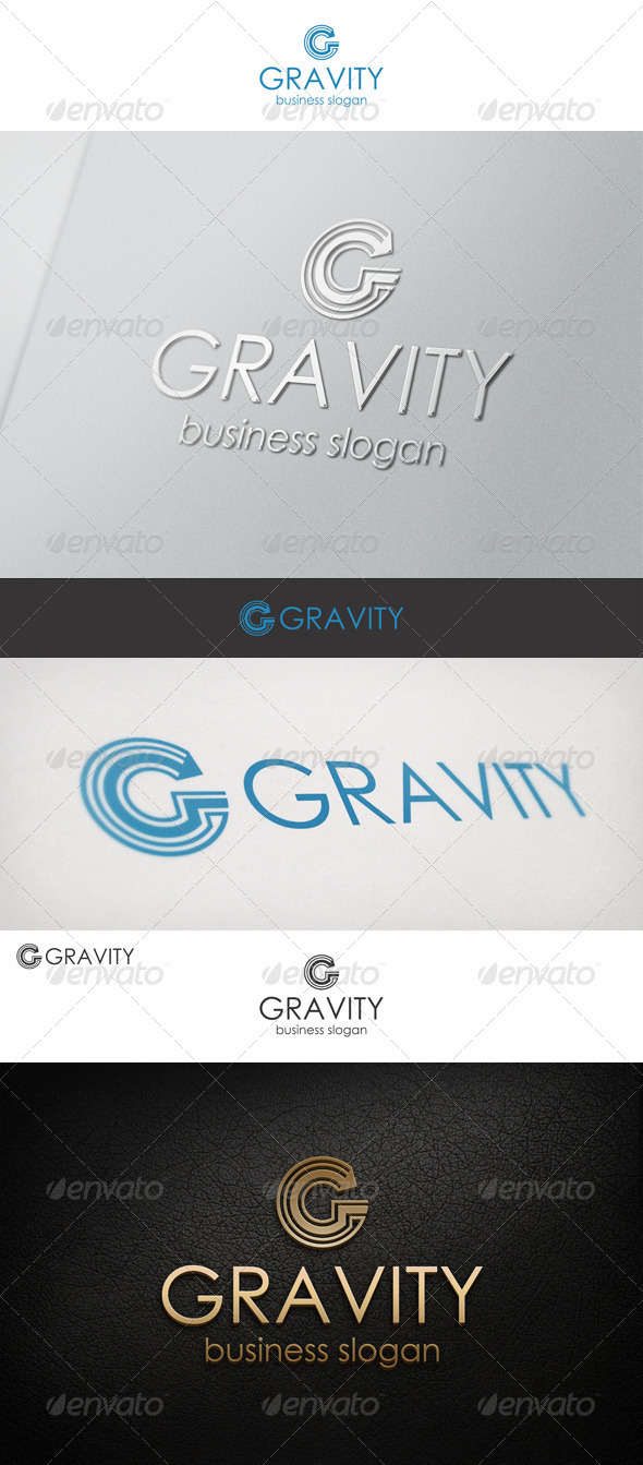 G Logo Letter - Gravity by djjeep | GraphicRiver