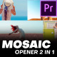 Mosaic Opener | Premiere Pro MOGRT - VideoHive Item for Sale