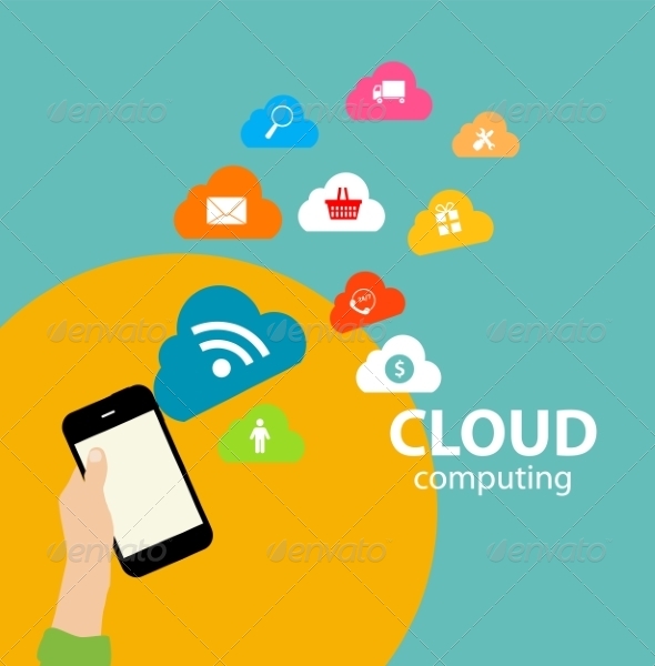 Cloud Computing Concept on Different Electronics - Web Technology