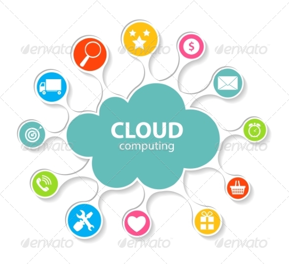 Cloud Computing Concept on Different Devices - Computers Technology