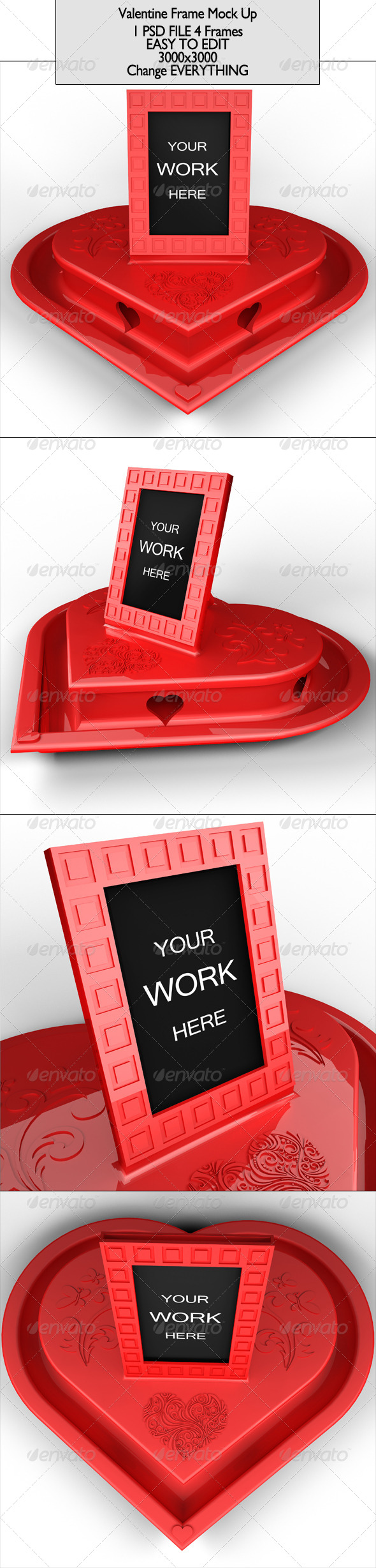 Valentine Frame Mock Up