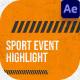 Dynamic Sports Highlights for Social Media After Effect - VideoHive Item for Sale