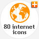 80 Animated Internet Icons - VideoHive Item for Sale