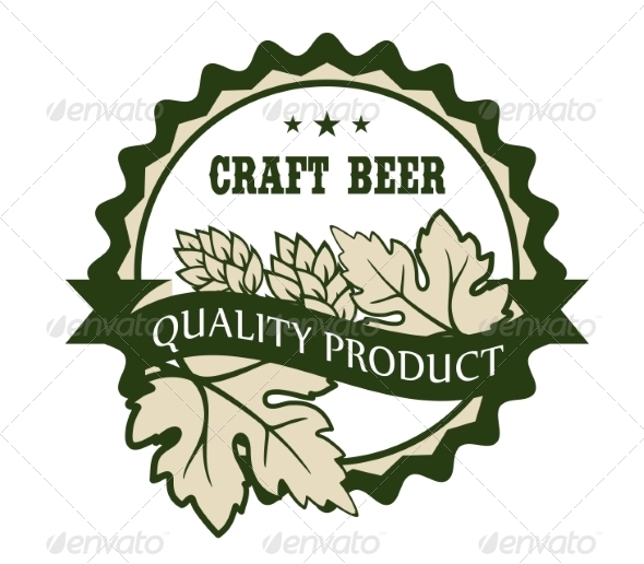 Craft Beer Design Label - Retail Commercial / Shopping