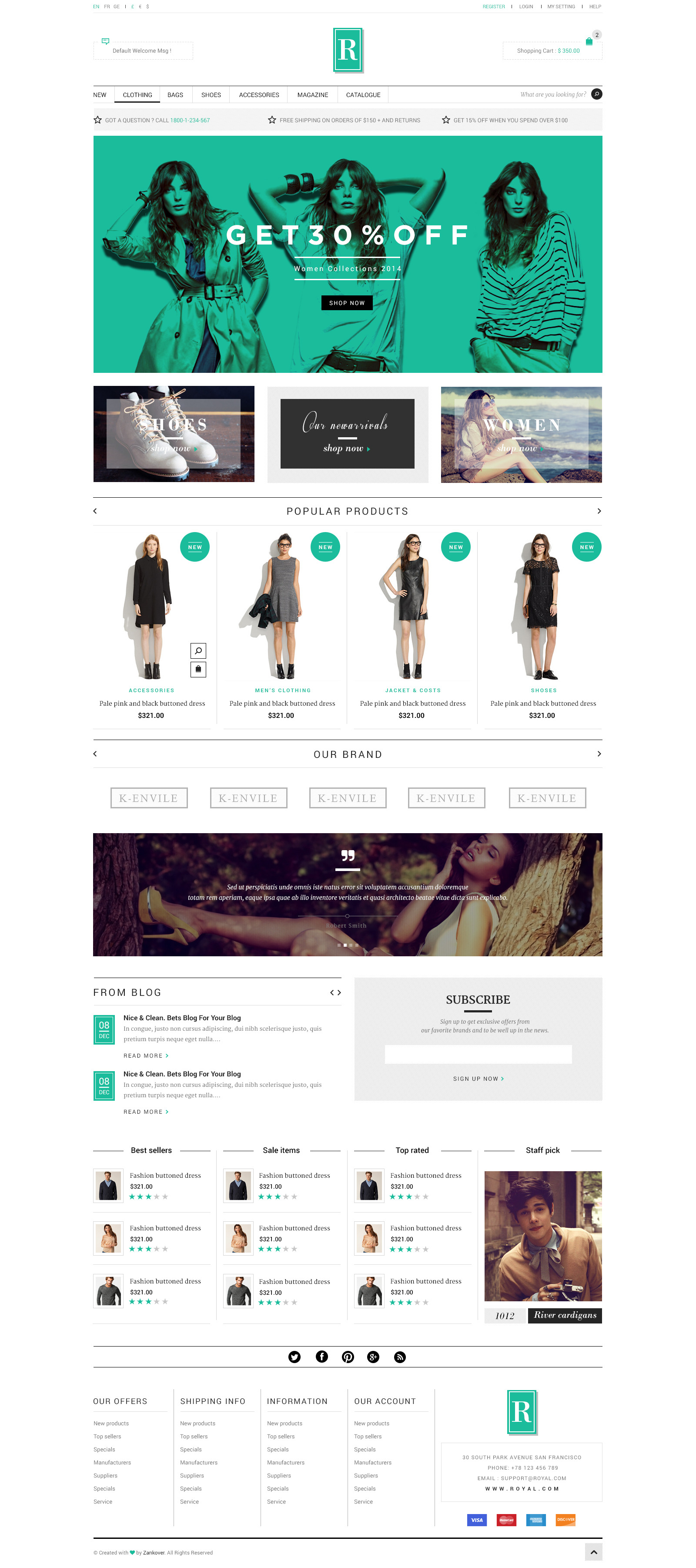 Royal E-Commerce PSD Template by Fami_Themes | ThemeForest