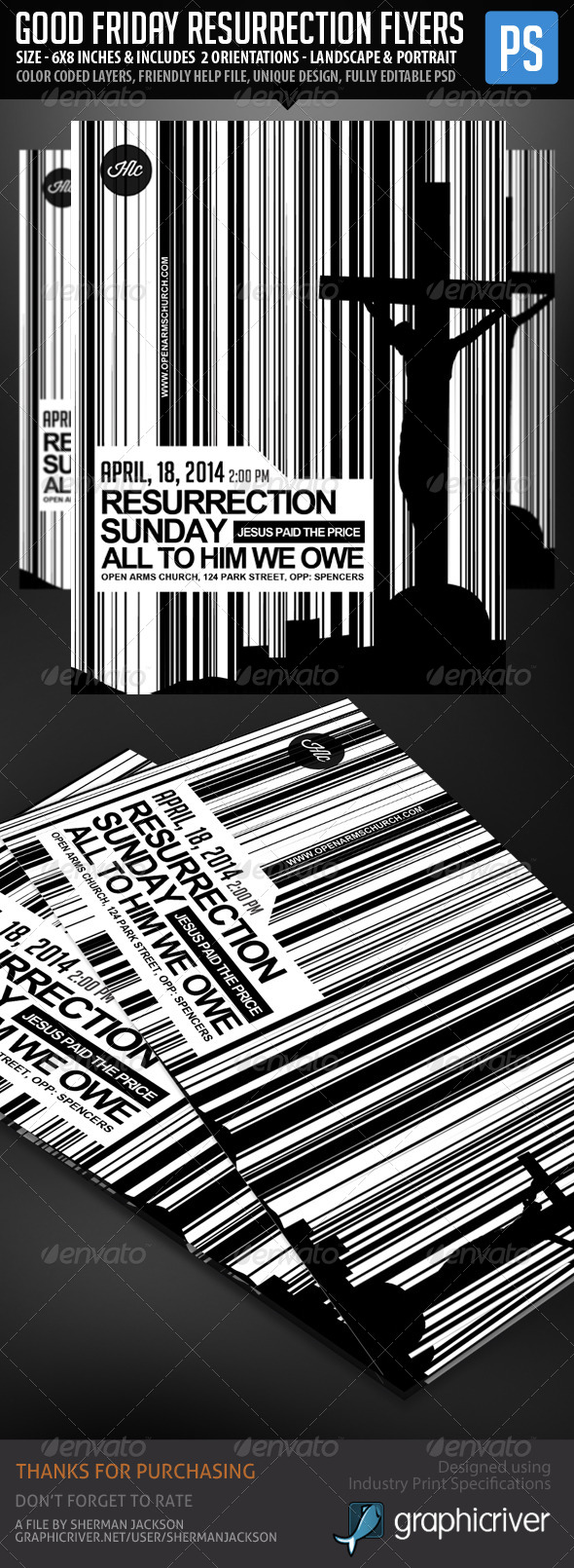 Church/Christian Themed Poster/Flyer Vol.1 - Church Flyers