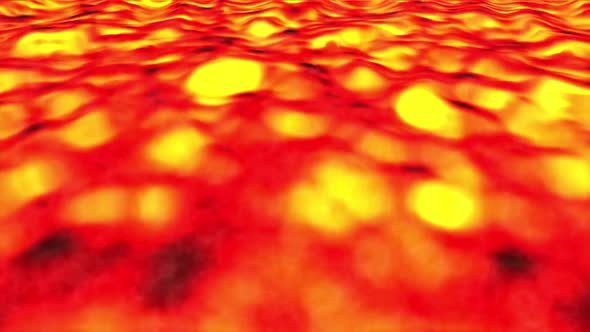 Cloud Fire Animation | Fiery Lava and Smoke alt