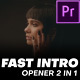 Fast Intro Opener | Premiere Pro - VideoHive Item for Sale