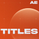 Minimal Titles - VideoHive Item for Sale