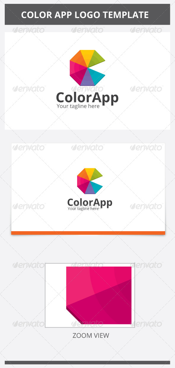 Color App Logo - Abstract Logo Templates