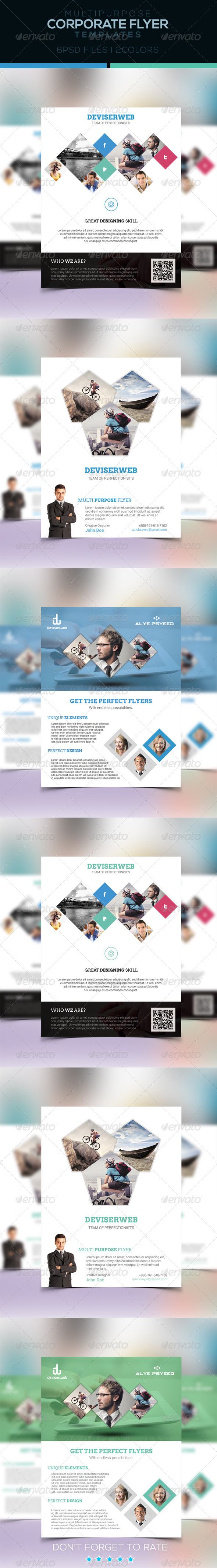 Corporate Flyer Template-Multipurpose - Corporate Flyers