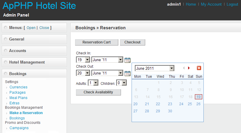 Hotel Booking Php Software For